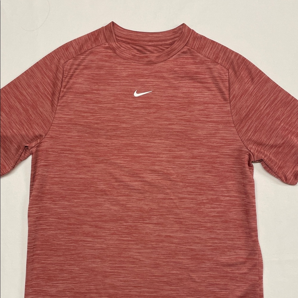 Youth Nike Heathered Red Performance Tee